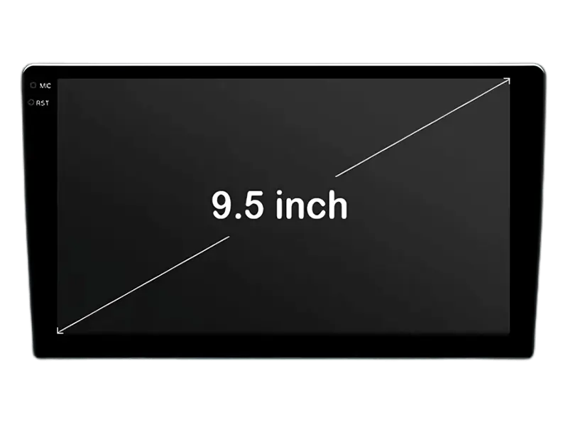Универсална мултимедия с 9.5″ 2K Q-LED капацитивен дисплей Witson с Android 15