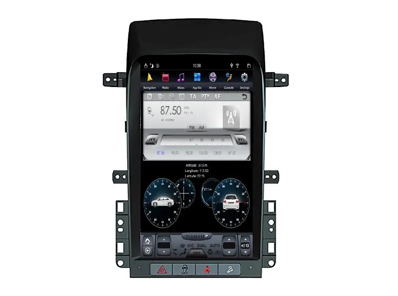 Tesla Style мултимедия с Android 14 за Chevrolet Captiva 2006-2012