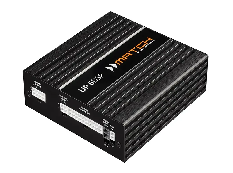 Усилвател Match UP 6DSP, 4x65W + 2x160W RMS