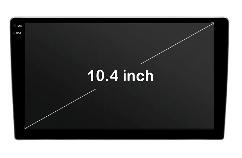 Универсална мултимедия с 10.4″ 2K Q-LED капацитивен дисплей Witson с Android 15